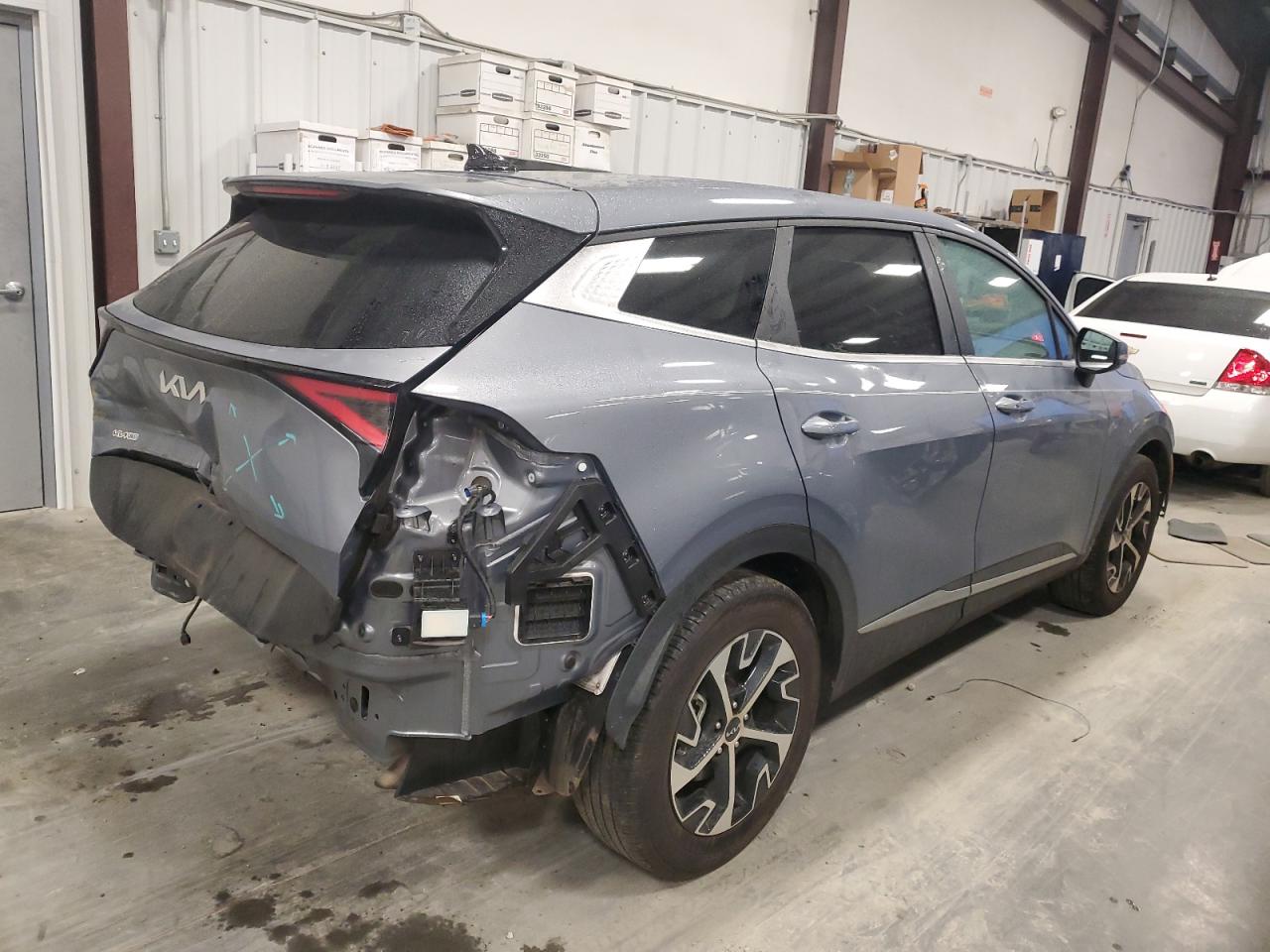 2023 KIA Sportage VIN 5XYK33AF1PG137523 Copart auction photo, rear end damage thumbnail 3