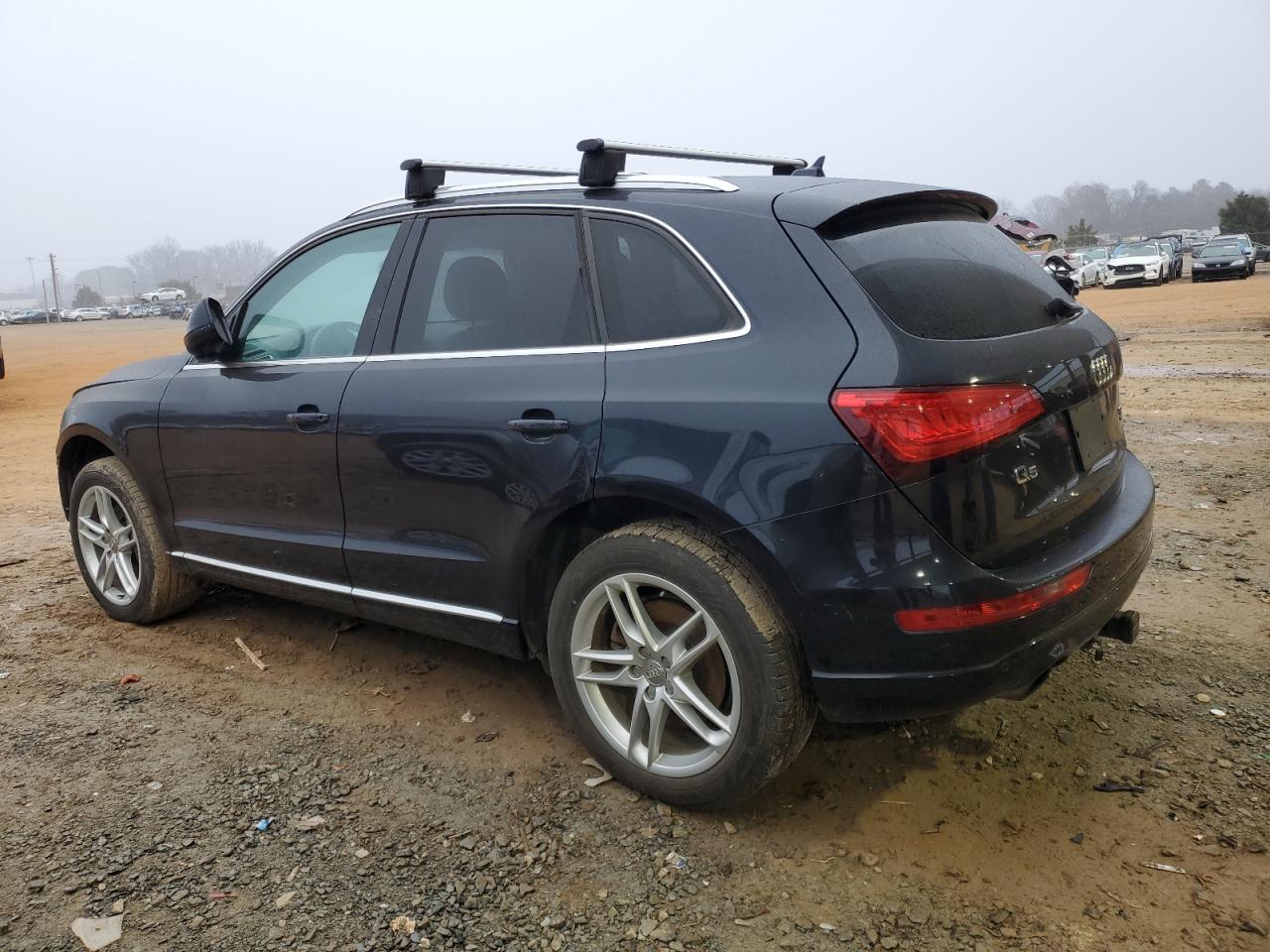 2014 Audi Q5 VIN WA1CMAFP6EA088317 Copart auction photo, stripped damage thumbnail 2