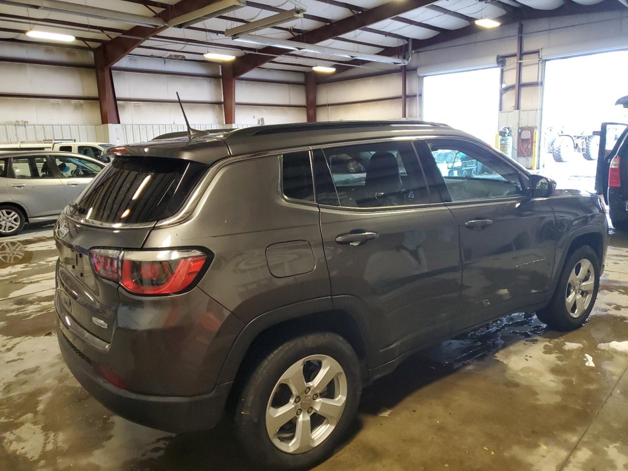2020 Jeep Compass VIN 3C4NJDBB0LT126097 Copart auction photo, side damage thumbnail 3