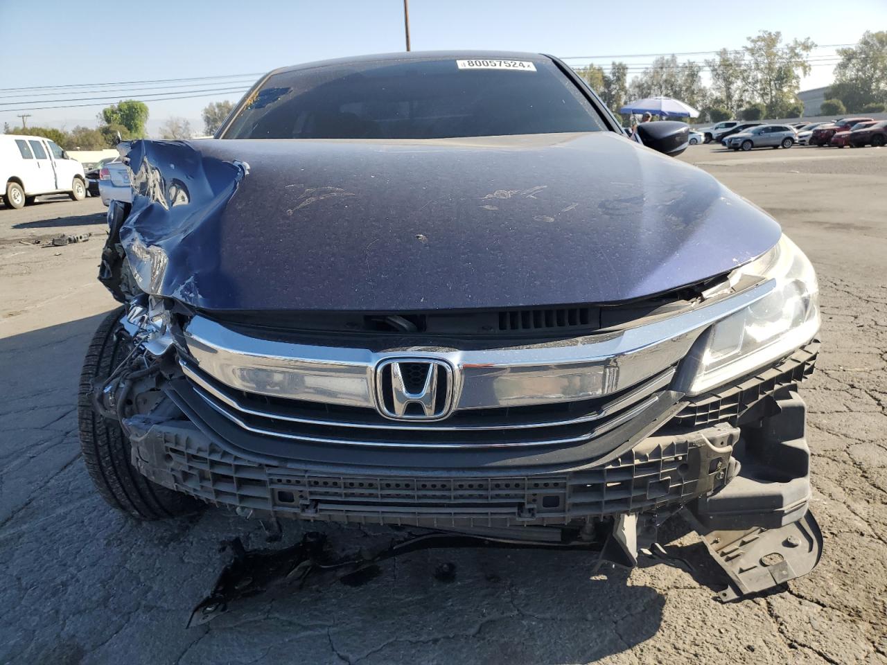 2016 Honda Accord VIN 1HGCR2F55GA115149 Copart auction photo, front end damage thumbnail 5