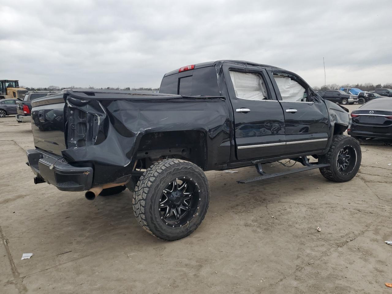 2018 Chevrolet Silverado VIN 3GCPCSEC8JG529861 Copart auction photo, all over damage thumbnail 3