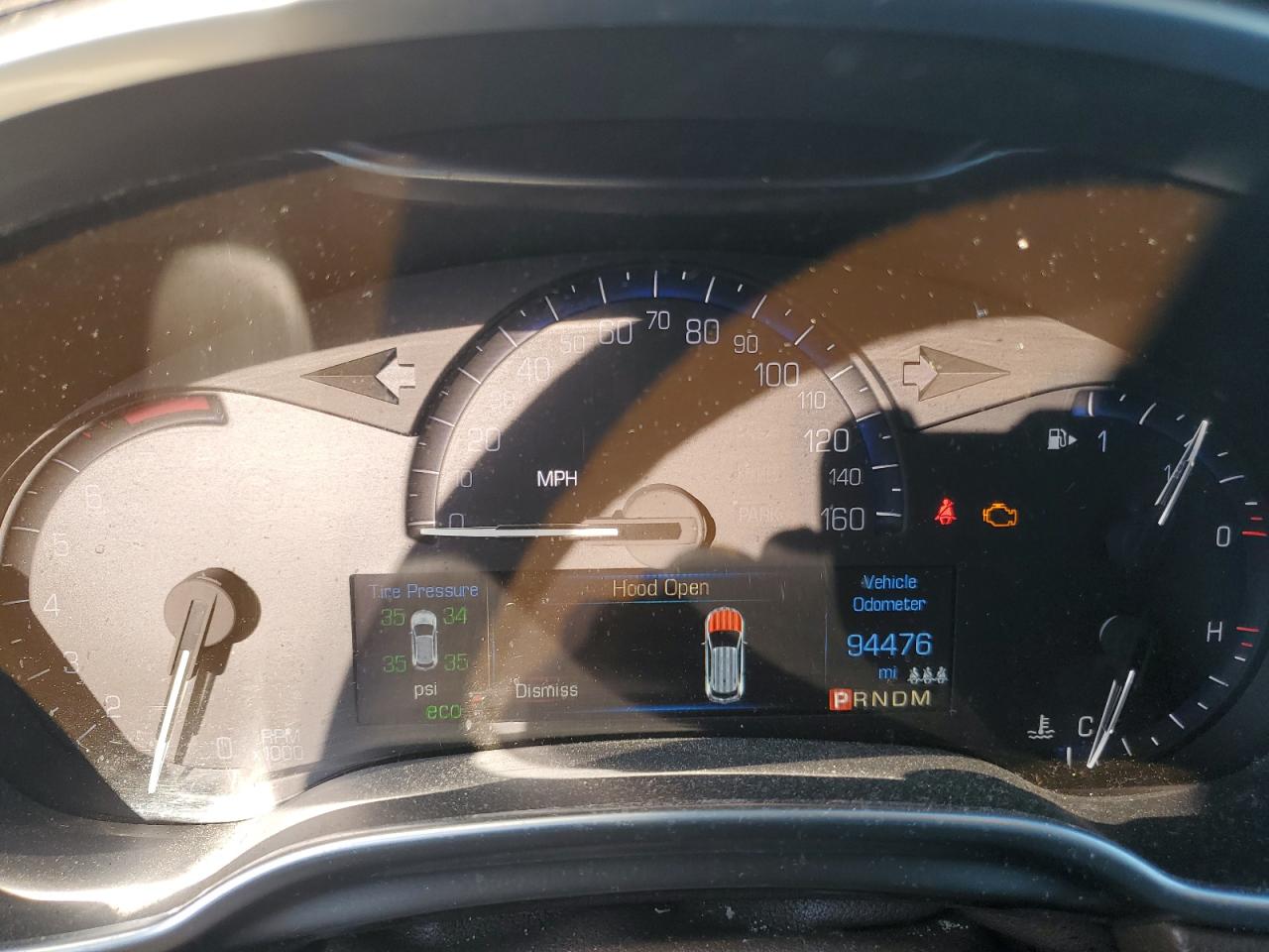 2015 Cadillac SRX VIN 3GYFNBE3XFS546049 Copart auction photo, front end damage thumbnail 9