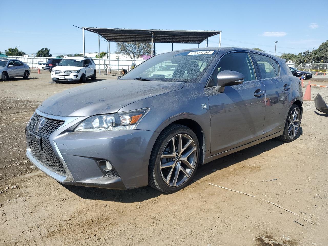 2016 Lexus CT VIN JTHKD5BHXG2251022
