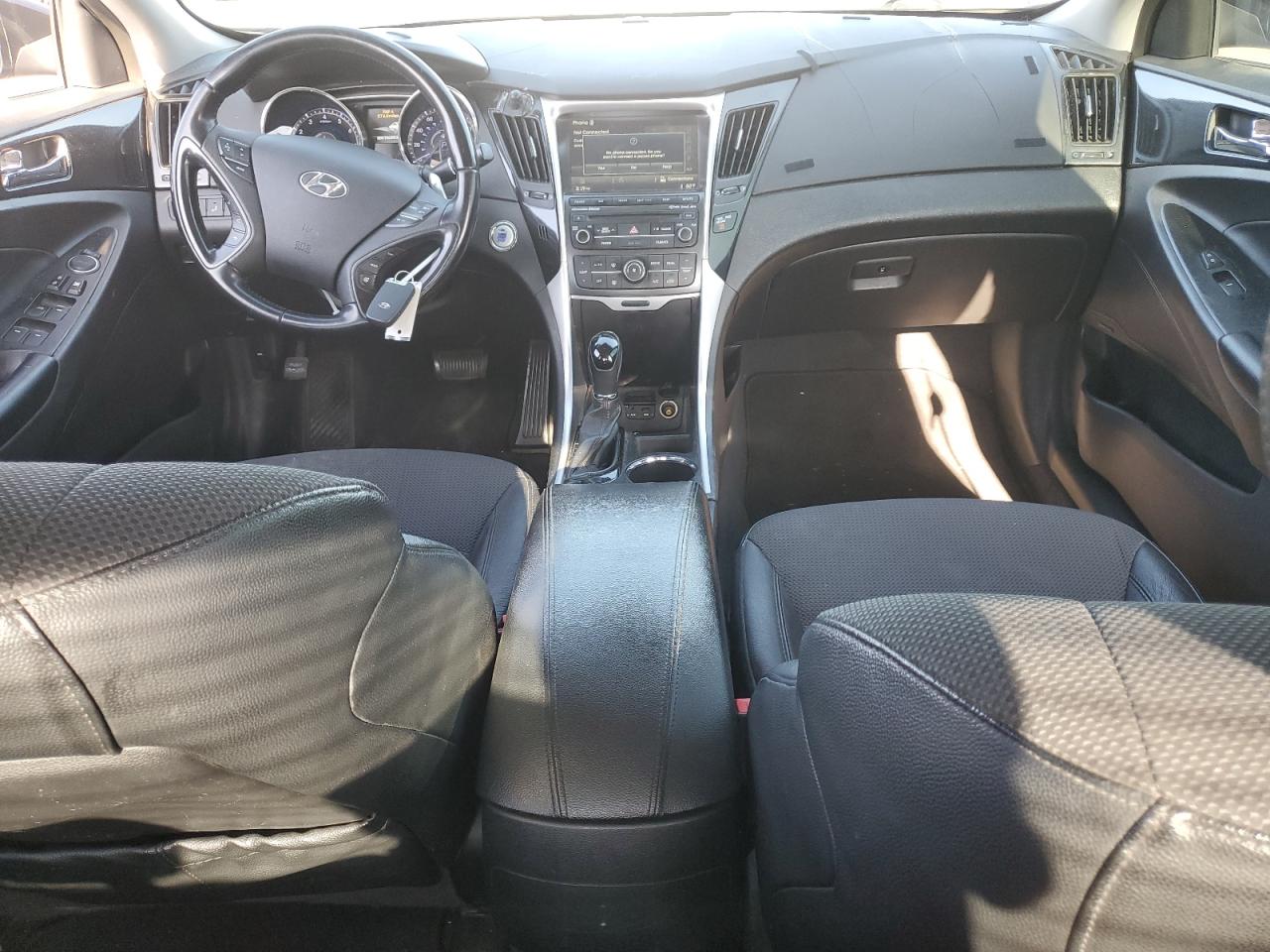 2014 Hyundai Sonata VIN 5NPEC4AC4EH946898 Copart auction photo, rear end damage thumbnail 8
