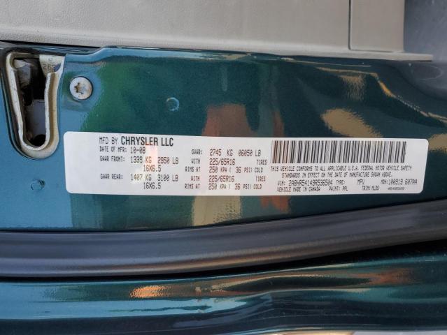 2009 Chrysler Town & Country VIN 2A8HR54149R536504 Copart auction photo, rollover damage thumbnail 13