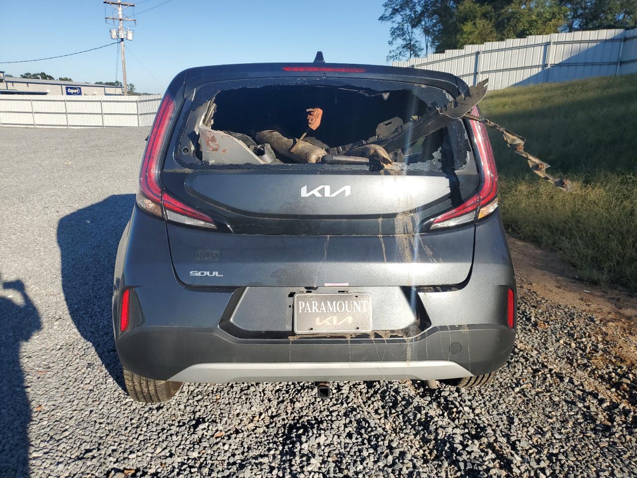 2023 KIA Soul VIN KNDJ23AU5P7199677 Copart auction photo, burn damage thumbnail 6