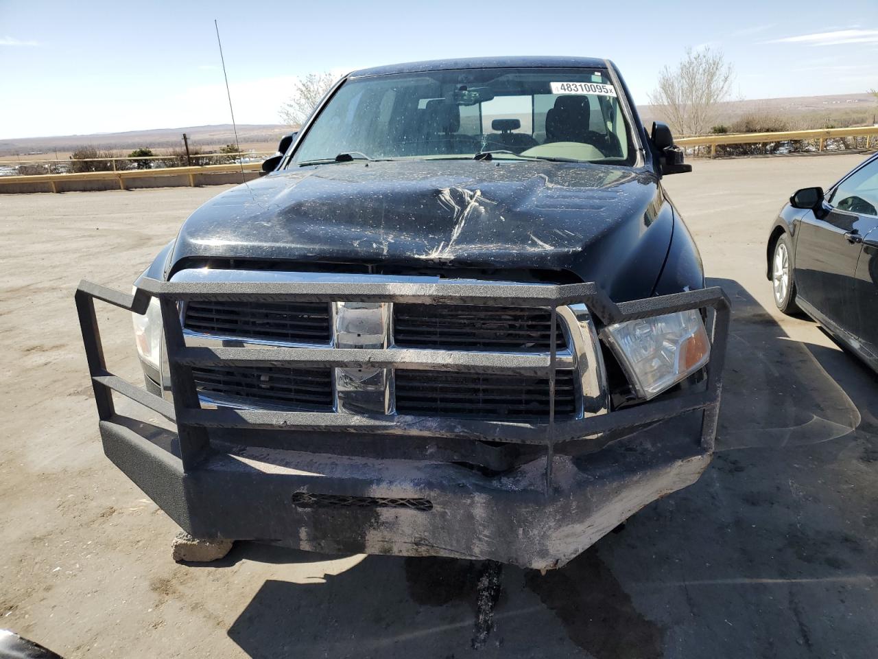 2012 Dodge RAM VIN 3C6UD5DL5CG236237 Copart auction photo, front end / undercarriage damage thumbnail 5