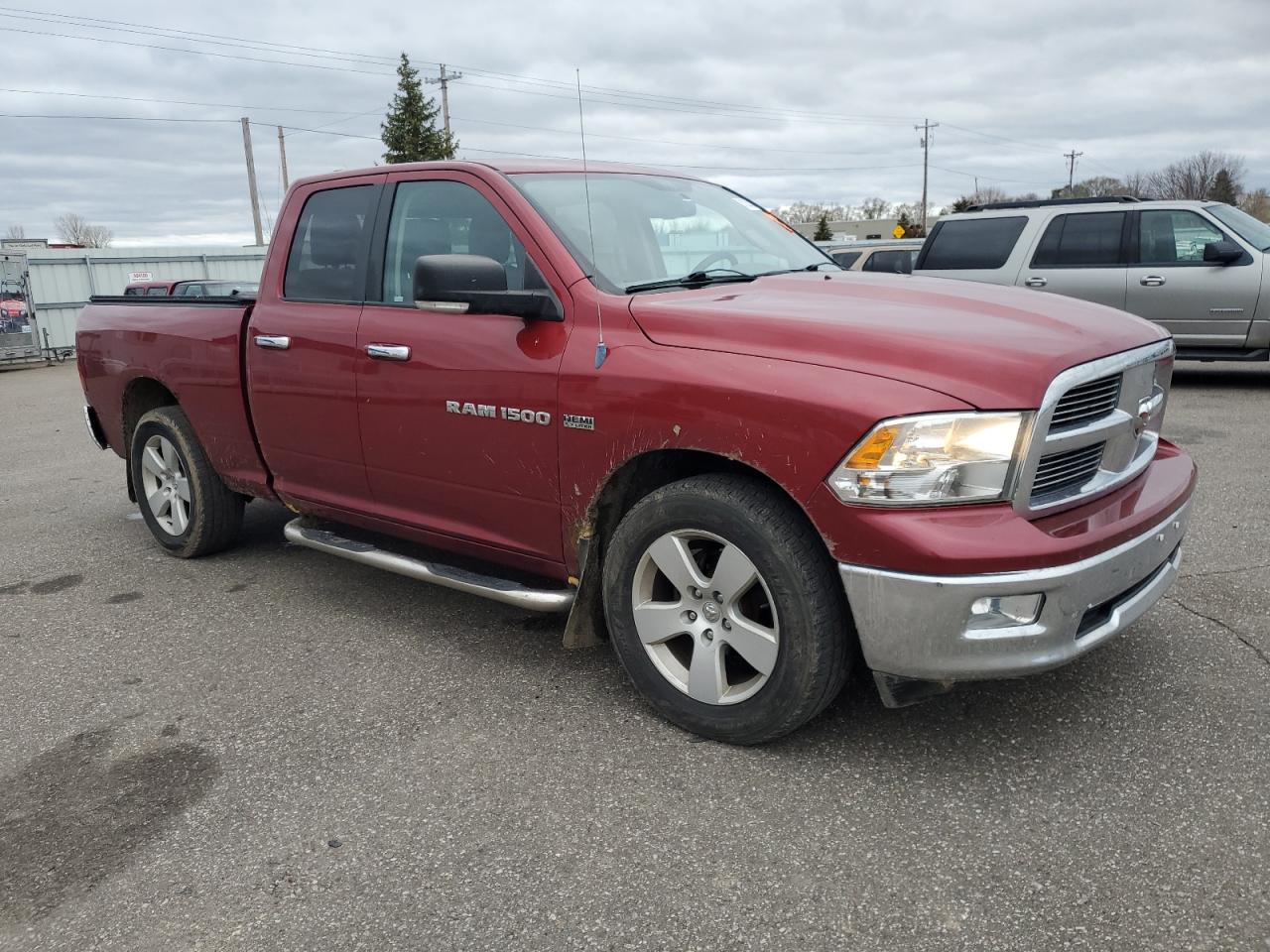 2011 Dodge RAM VIN 1D7RV1GT8BS633969 Copart auction photo, rear end damage thumbnail 4