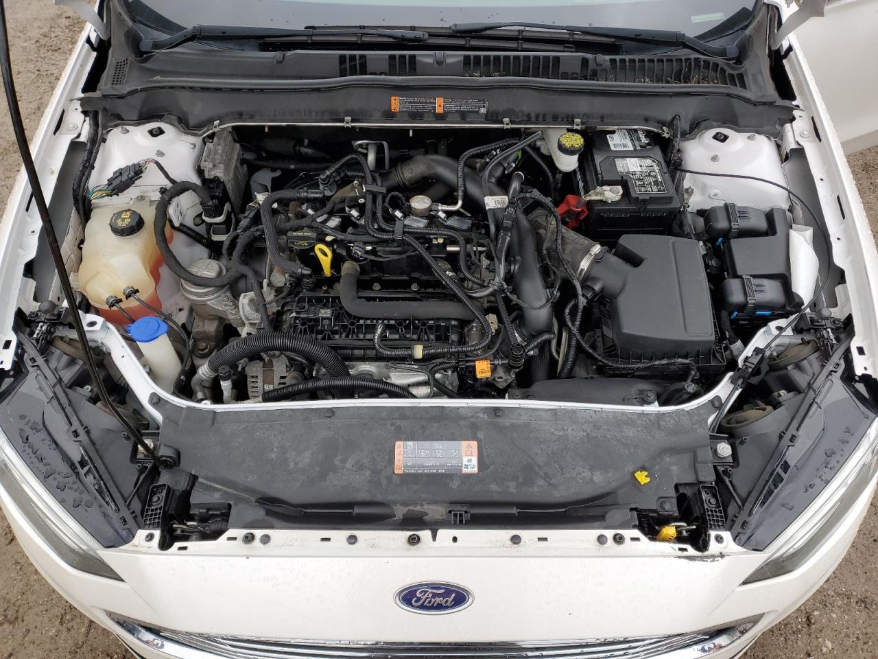 2020 Ford Fusion VIN 3FA6P0HDXLR134117 Copart auction photo, normal wear / minor dent/scratches damage thumbnail 11