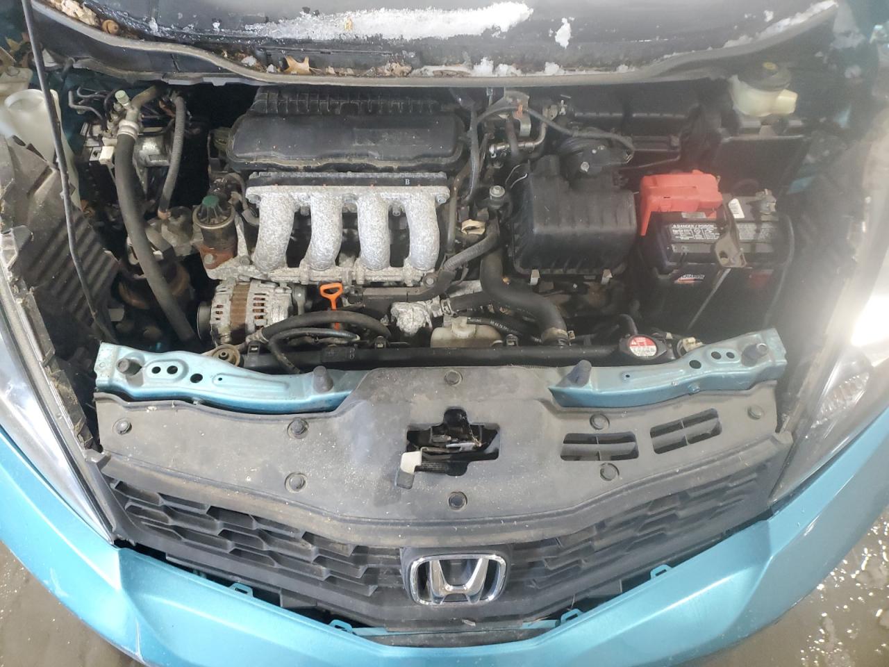 2012 Honda Fit VIN JHMGE8H54CC033048 Copart auction photo, vandalism / front end damage thumbnail 11