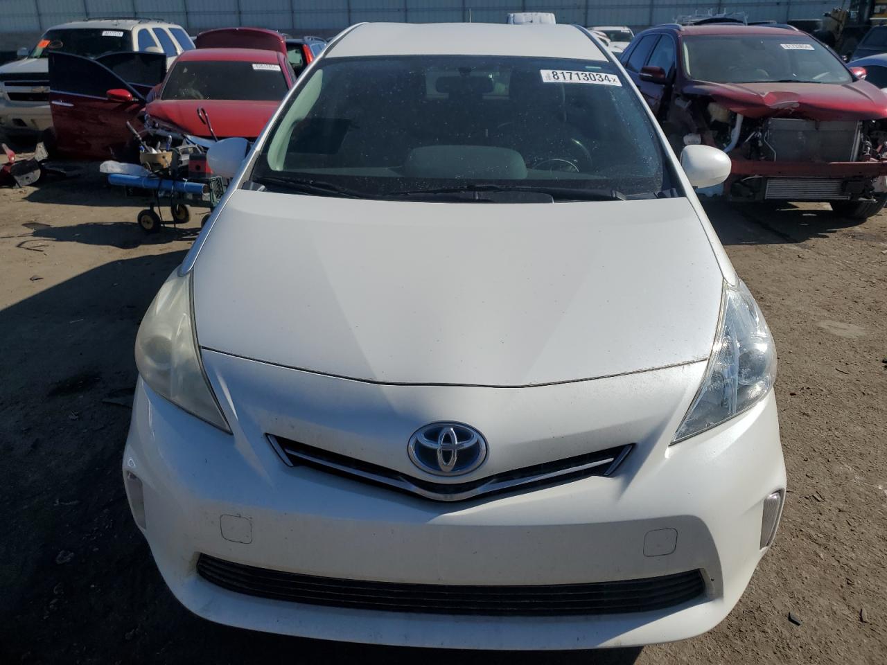 2012 Toyota Prius VIN JTDZN3EU0C3184770 Copart auction photo, rear end damage thumbnail 5
