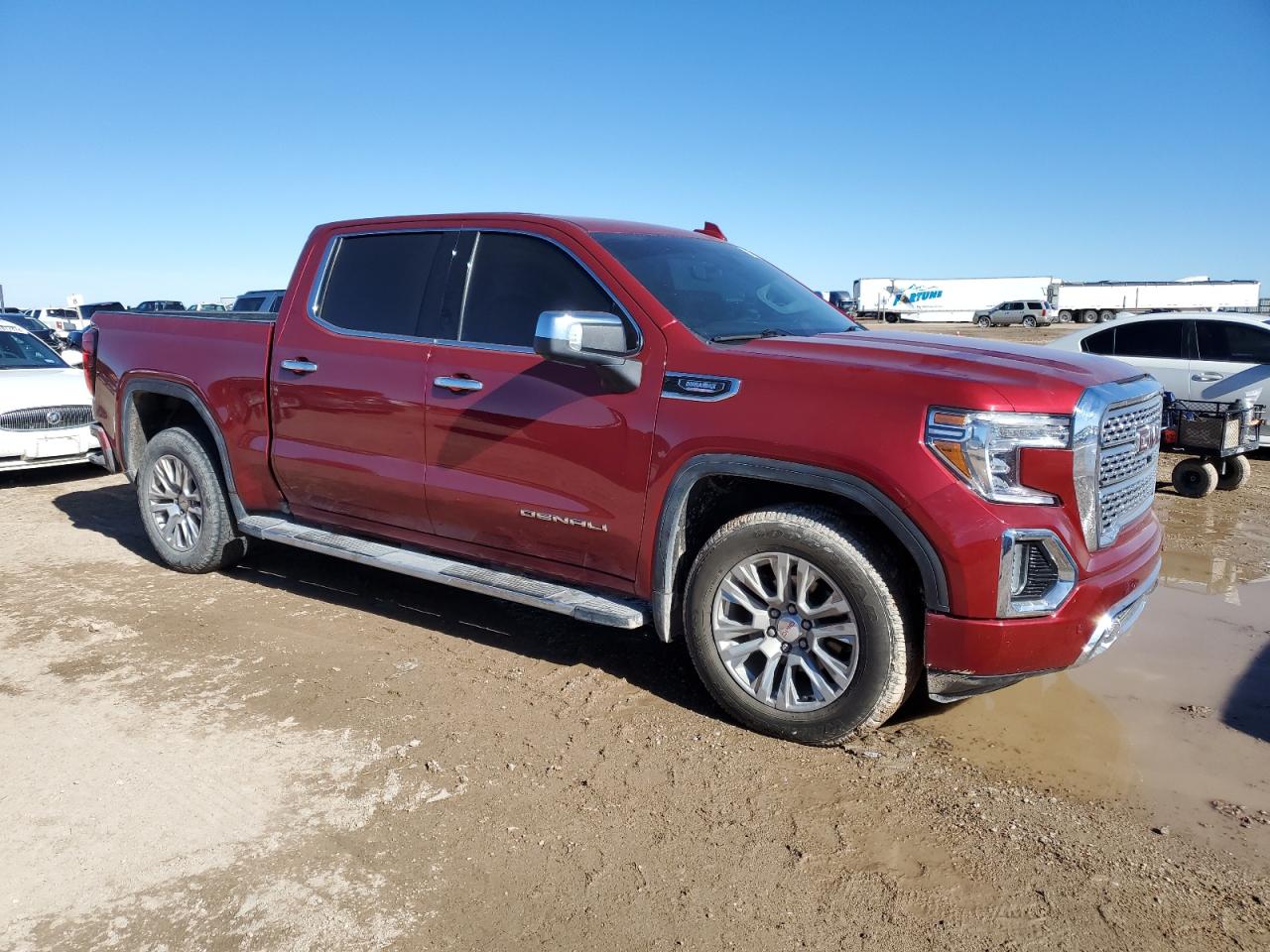2020 GMC Sierra VIN 1GTU9FET7LZ315231 Copart auction photo, mechanical / minor dent/scratches damage thumbnail 4