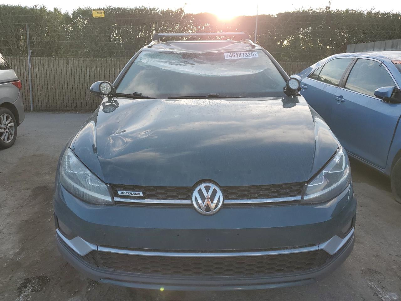 2019 Volkswagen Golf VIN 3VWM17AU4KM514830 Copart auction photo, all over / mechanical damage thumbnail 5