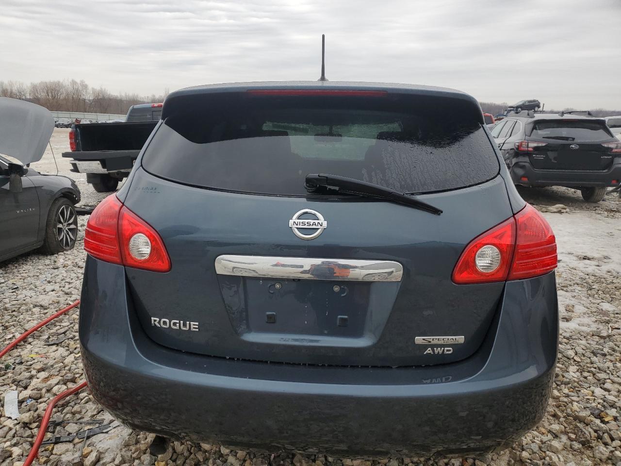 2013 Nissan Rogue VIN JN8AS5MV6DW663503 Copart auction photo, rollover damage thumbnail 6