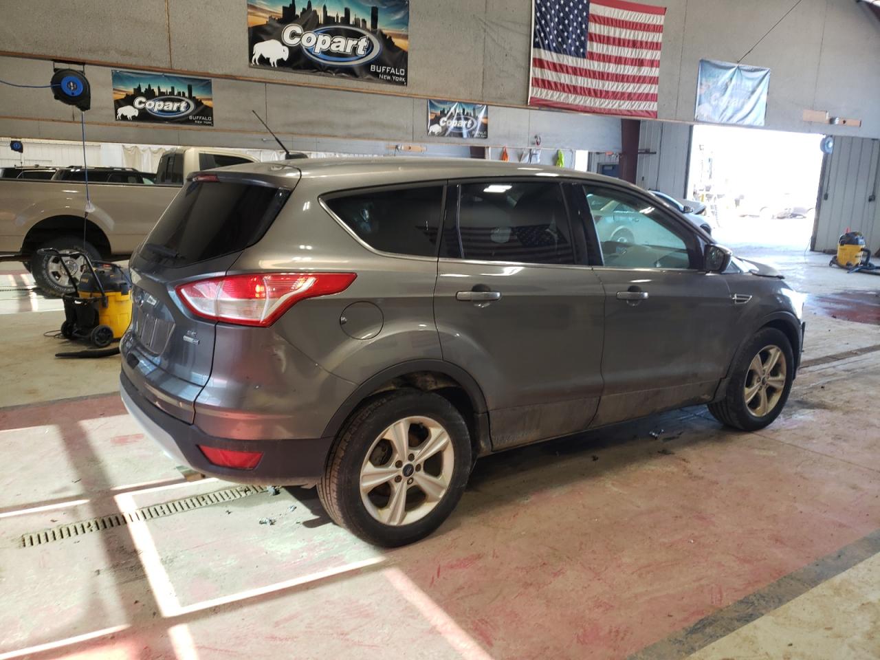 2014 Ford Escape VIN 1FMCU9GX1EUB05537 Copart auction photo, front end damage thumbnail 3
