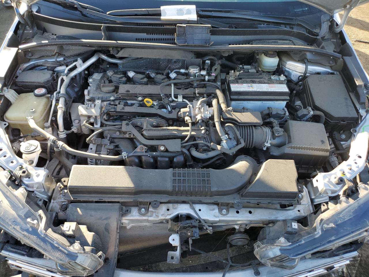 2019 Toyota Corolla VIN JTNK4RBE8K3011089 Copart auction photo, front end damage thumbnail 12