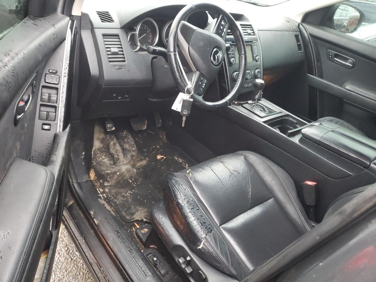 2013 Mazda CX-9 VIN JM3TB2CA9D0405469 Copart auction photo, side damage thumbnail 8