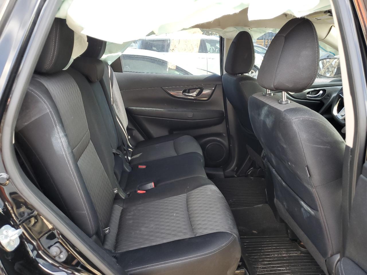2017 Nissan Rogue VIN JN8AT2MVXHW025594 Copart auction photo, side / rear end damage thumbnail 11