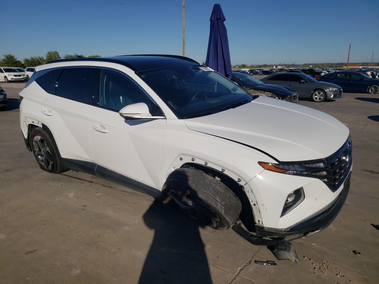 2024 Hyundai Tucson VIN 5NMJECDE5RH310767 Copart auction photo, front end damage thumbnail 4