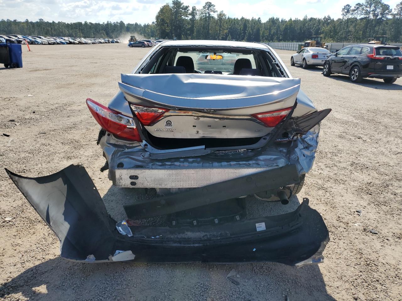 2016 Toyota Camry VIN 4T1BF1FK3GU170518 Copart auction photo, rear end damage thumbnail 6