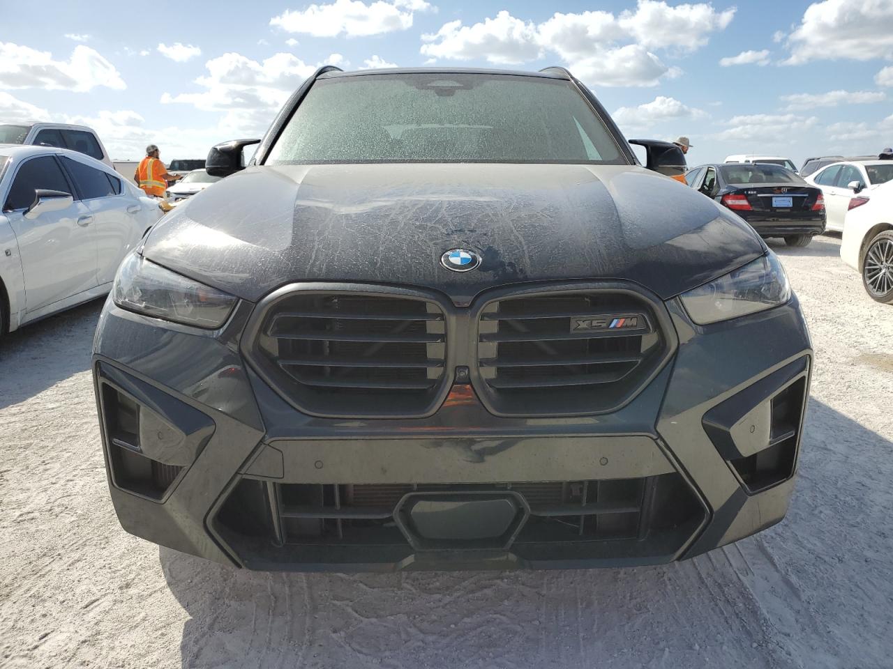 2024 BMW X5 M VIN 5YM13ET07R9T44770 Copart auction photo, water/flood damage thumbnail 5