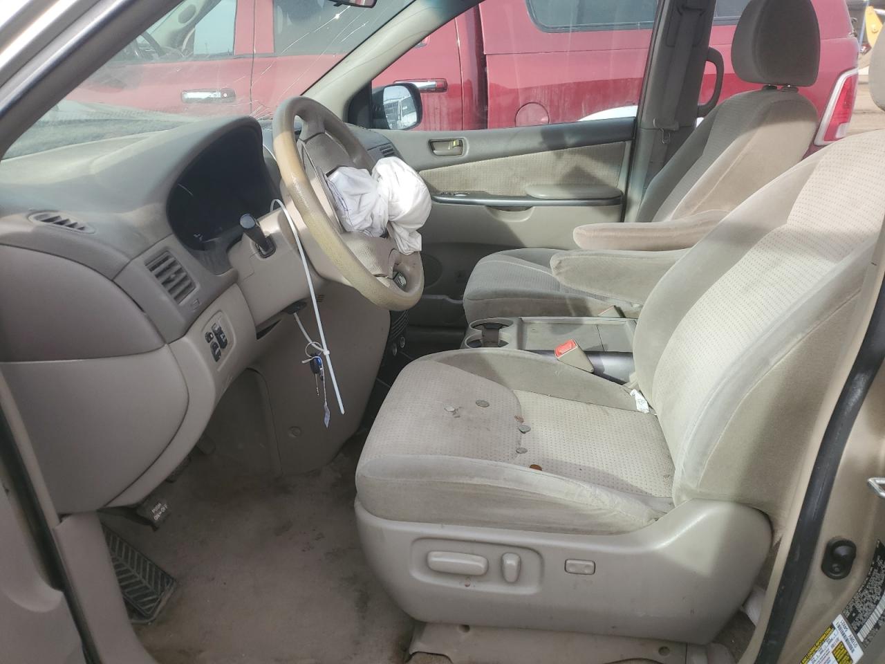2009 Toyota Sienna VIN 5TDZK23CX9S252934 Copart auction photo, front end / rear end damage thumbnail 7