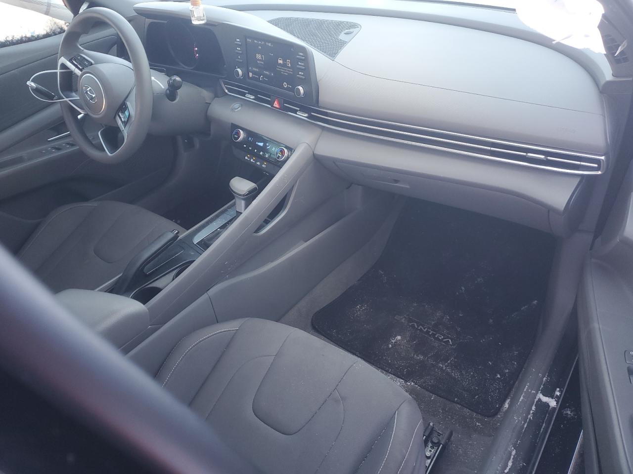 2022 Hyundai Elantra VIN KMHLM4AG0NU363740 Copart auction photo, all over / frame damage damage thumbnail 8