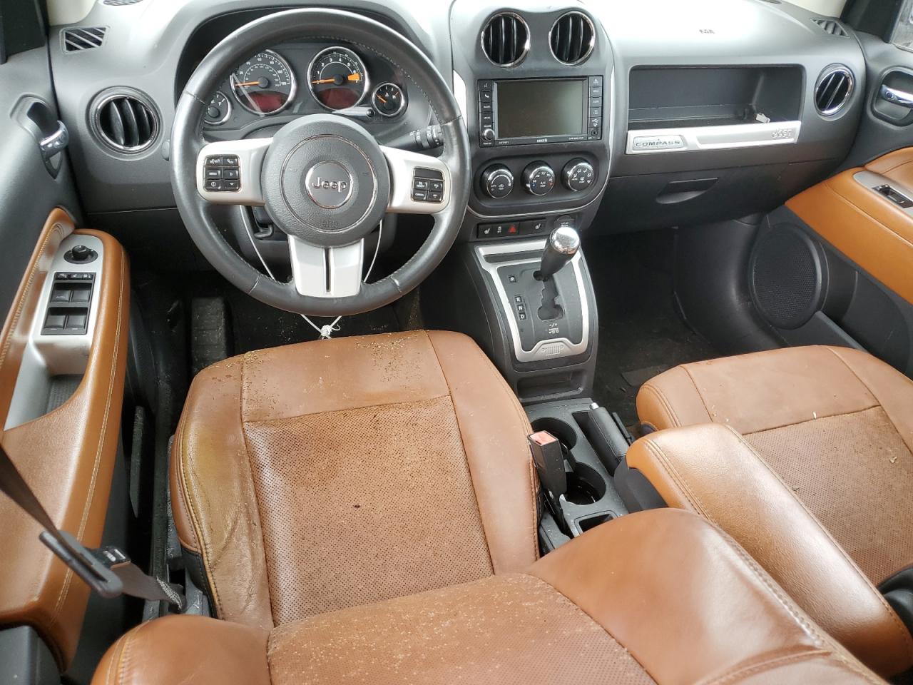 2014 Jeep Compass VIN 1C4NJCCB5ED564342 Copart auction photo, water/flood damage thumbnail 8