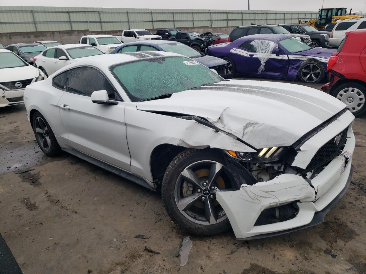 2016 Ford Mustang VIN 1FA6P8AM5G5333724 Copart auction photo, side damage thumbnail 4