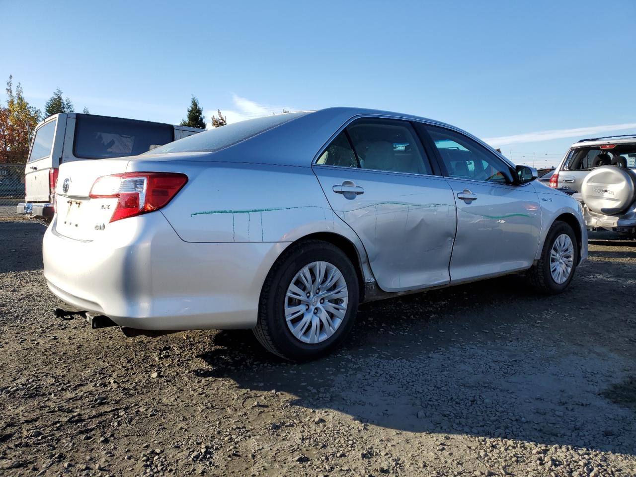 2013 Toyota Camry VIN 4T1BD1FK6DU087344 Copart auction photo, side damage thumbnail 3