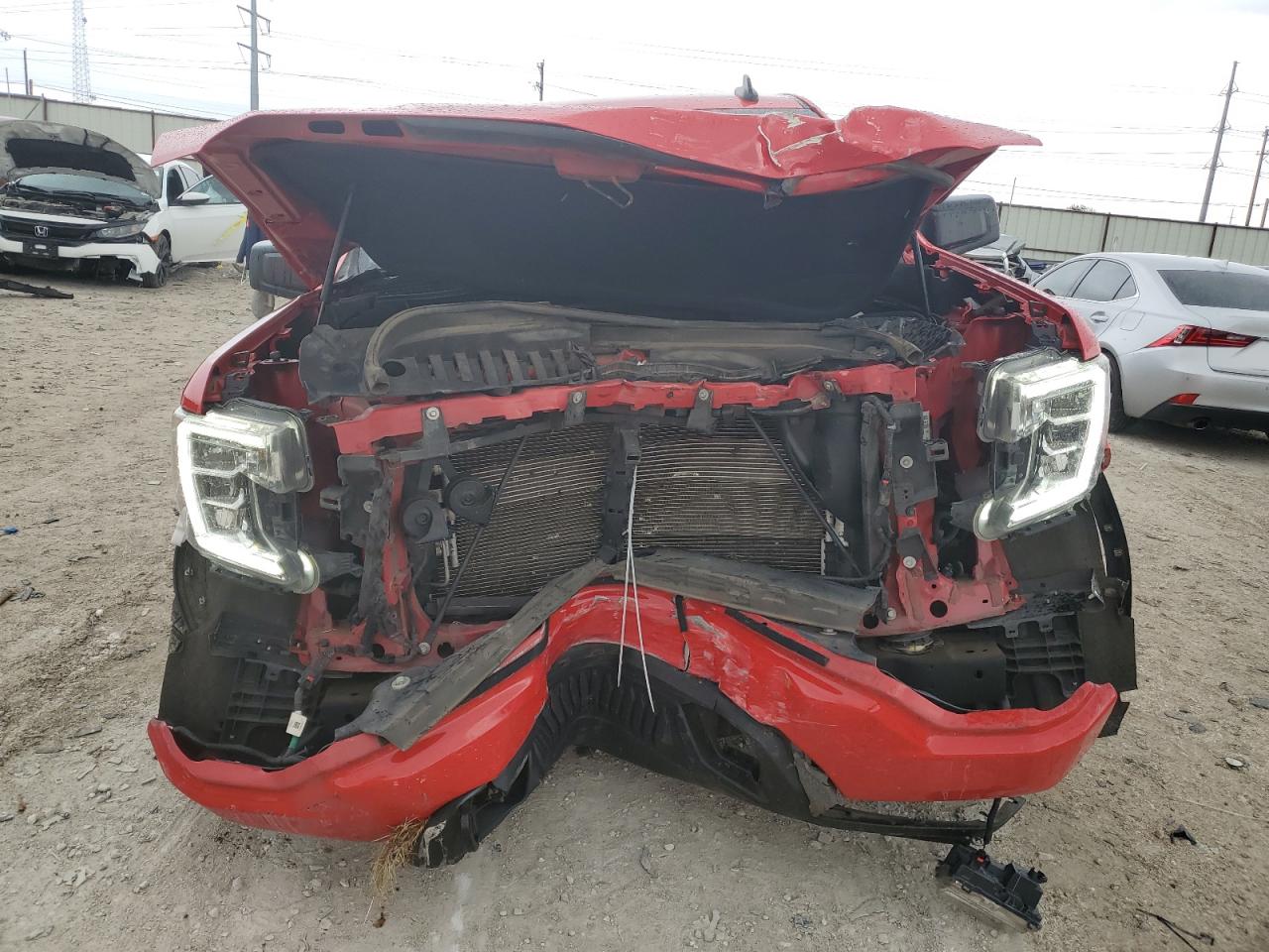 2021 GMC Sierra VIN 3GTU9CED9MG477287 Copart auction photo, all over / minor dent/scratches damage thumbnail 5