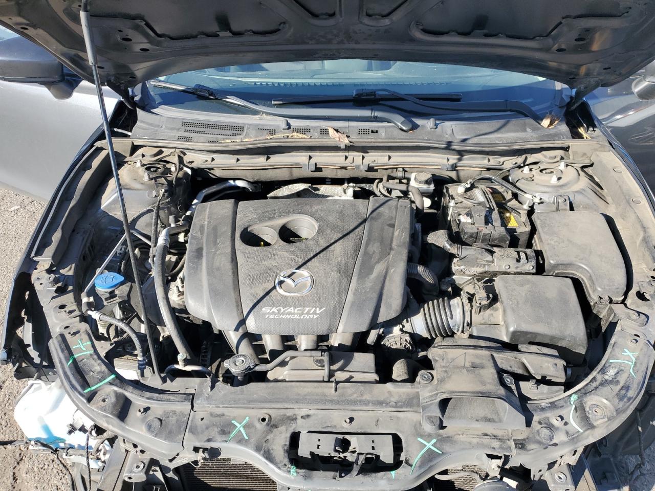 2014 Mazda 3 VIN JM1BM1U73E1112822 Copart auction photo, front end damage thumbnail 11