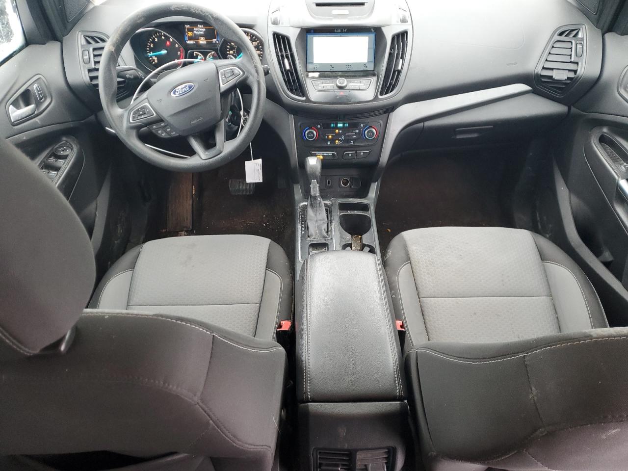 2017 Ford Escape VIN 1FMCU9G91HUB51391 Copart auction photo, front end damage thumbnail 8