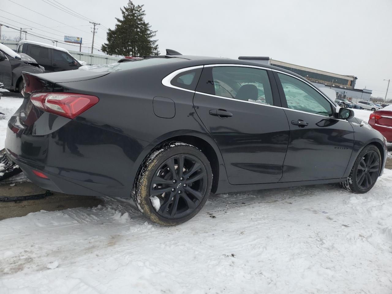 2021 Chevrolet Malibu VIN 1G1ZD5ST8MF057090 Copart auction photo, all over damage thumbnail 3