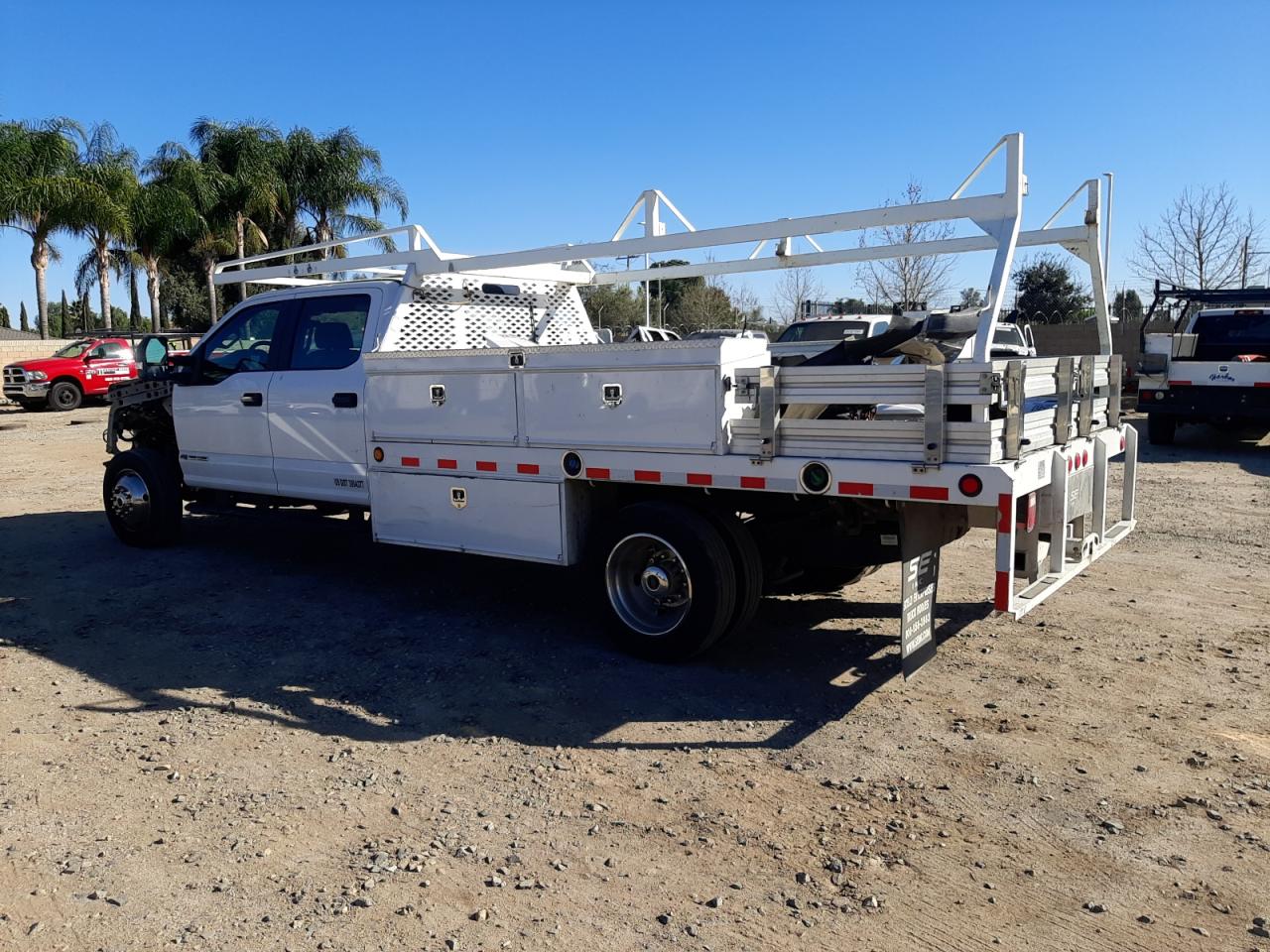 2020 Ford F450 VIN 1FD0W4GT7LED98980 Copart auction photo, front end / side damage thumbnail 2