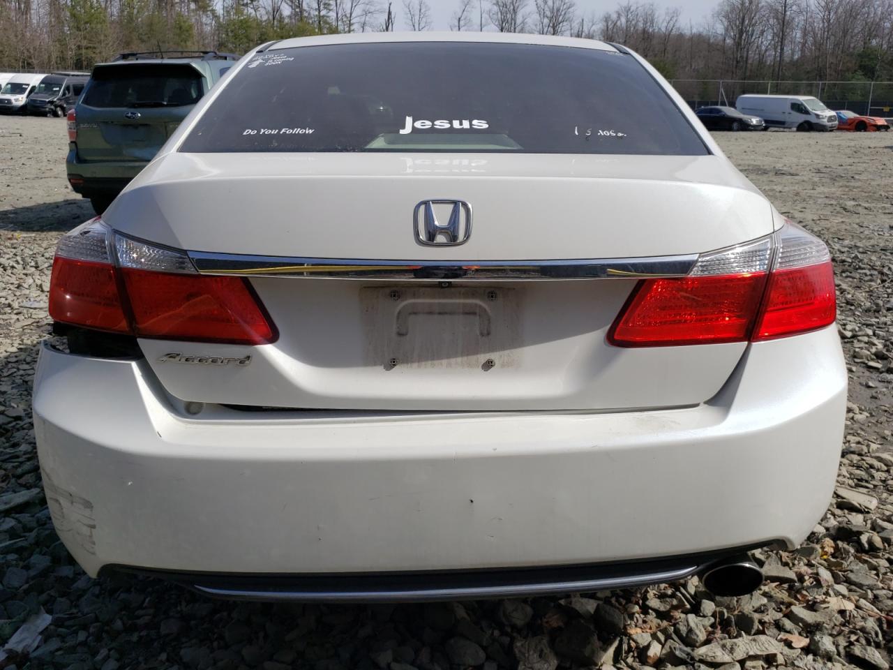 2015 Honda Accord VIN 1HGCR2F3XFA084994 Copart auction photo, side damage thumbnail 6