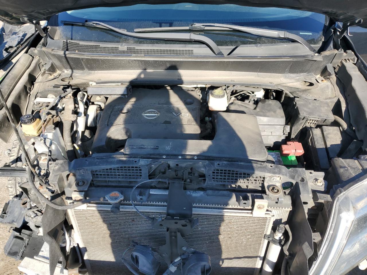 2015 Nissan Pathfinder VIN 5N1AR2MM0FC609028 Copart auction photo, all over damage thumbnail 13