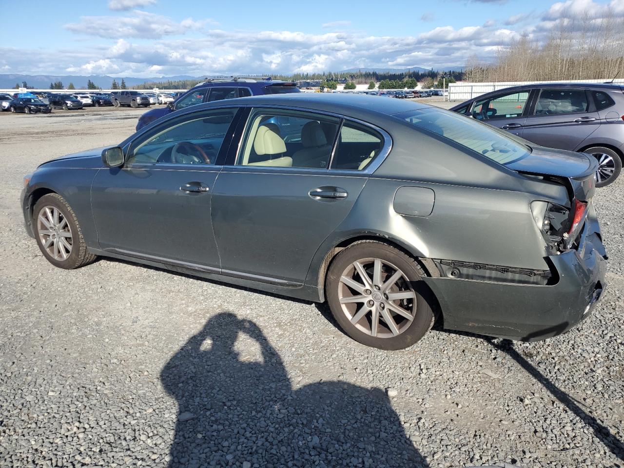 2006 Lexus GS 300 VIN JTHCH96S760018487 Copart auction photo, rear end damage thumbnail 2