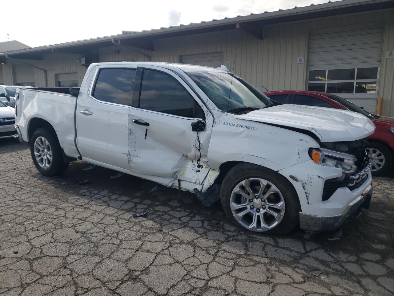 2023 Chevrolet Silverado VIN 2GCUDGED1P1153785 Copart auction photo, all over damage thumbnail 4