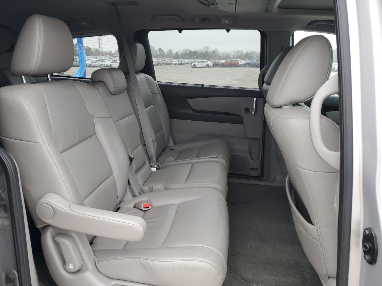 2014 Honda Odyssey VIN 5FNRL5H99EB115610 Copart auction photo, rear end / side damage thumbnail 10