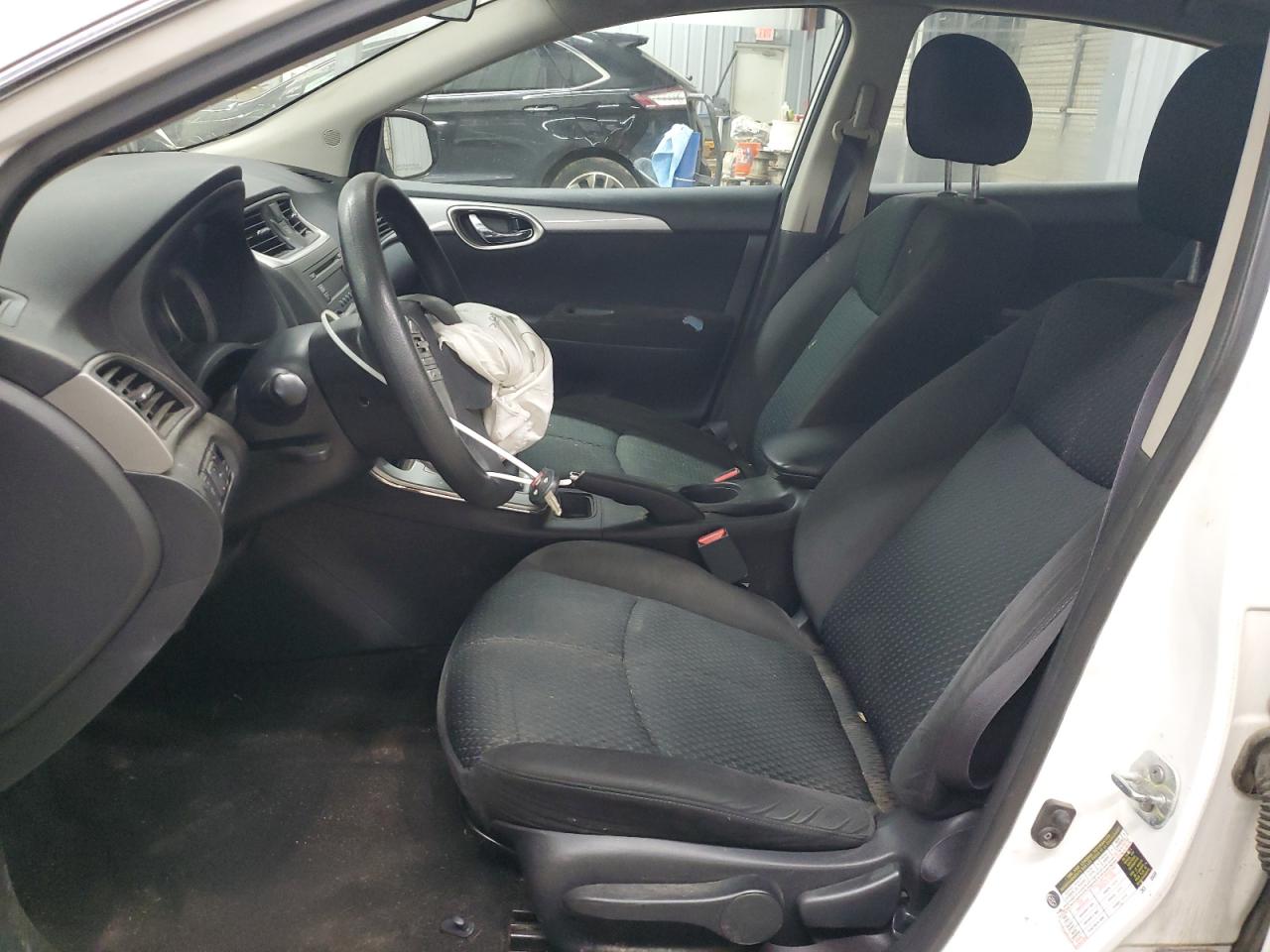 2014 Nissan Sentra VIN 3N1AB7AP1EY320396 Copart auction photo, front end damage thumbnail 7