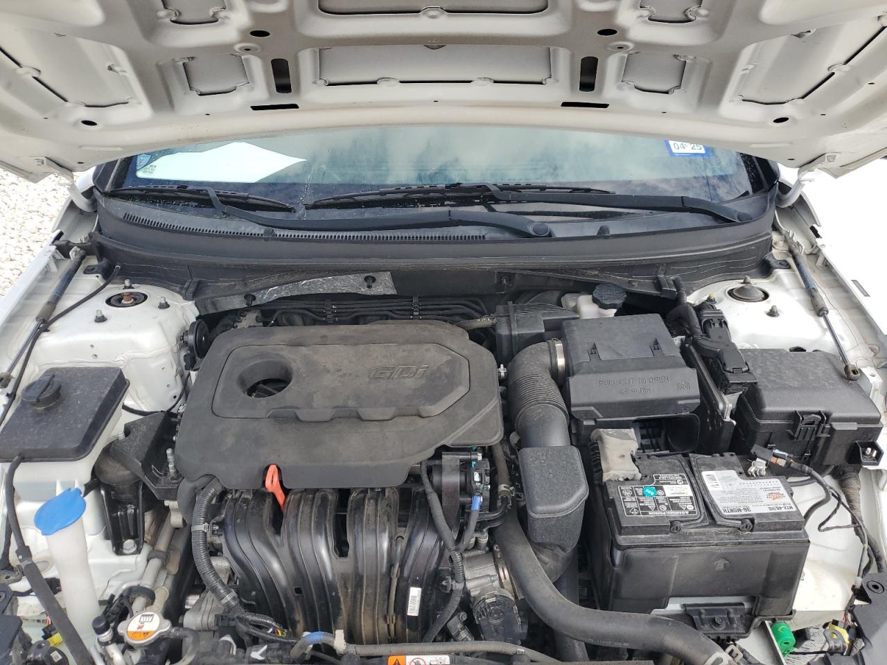 2019 Hyundai Sonata VIN 5NPE34AF6KH743128 Copart auction photo, front end damage thumbnail 12