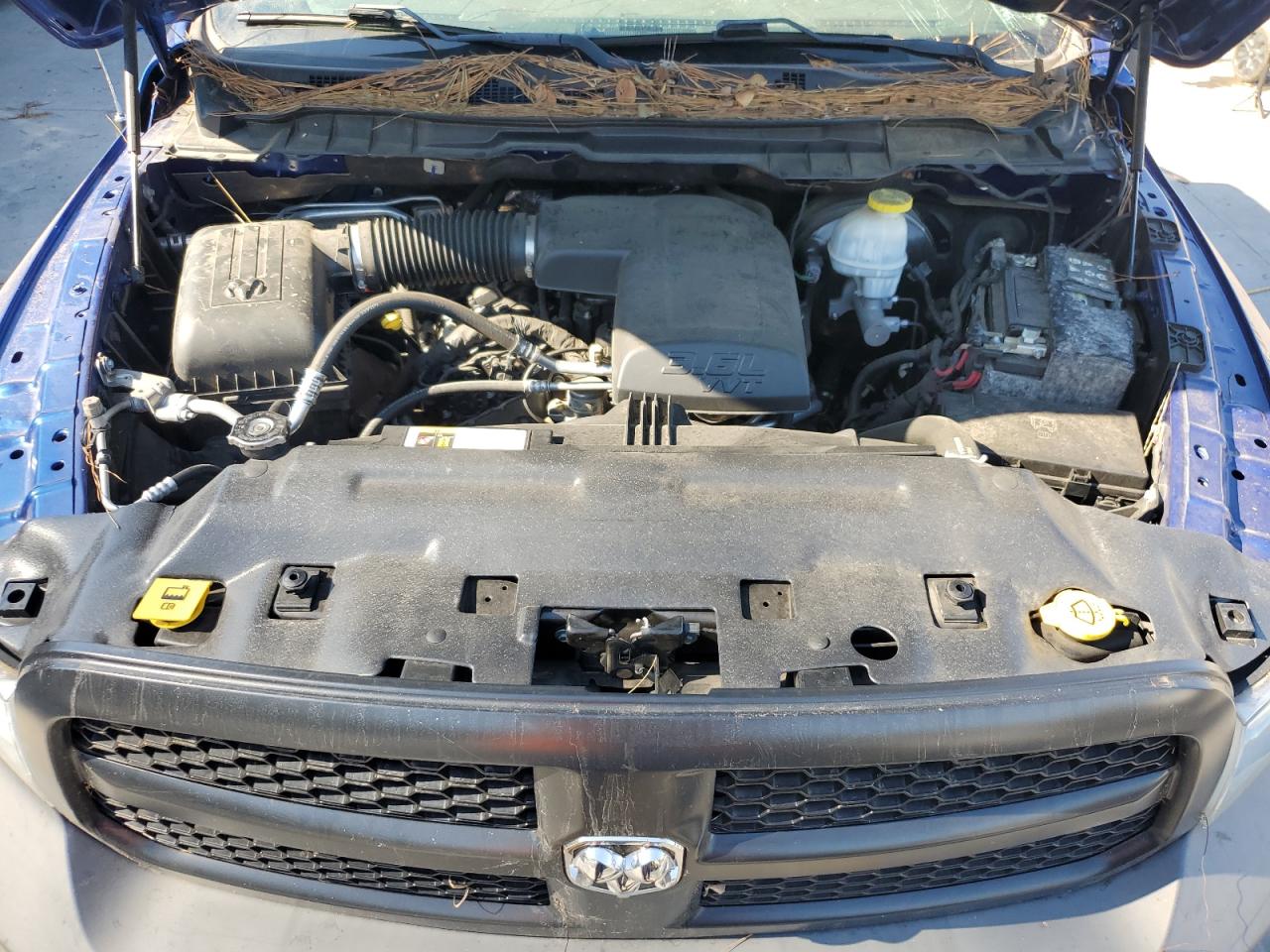 2019 RAM 1500 VIN 1C6RR6FG1KS510120 Copart auction photo, all over damage thumbnail 11