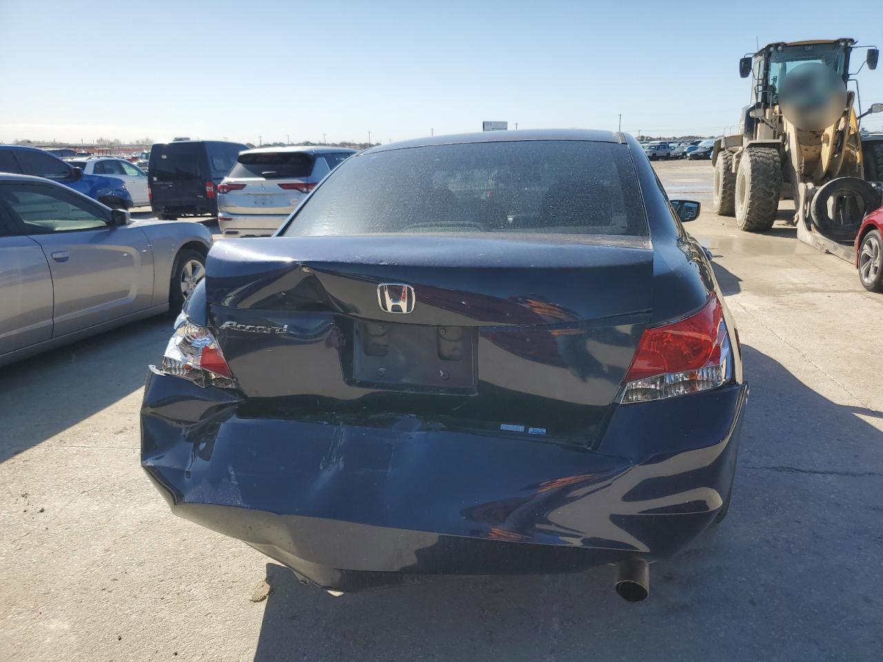 2008 Honda Accord VIN 1HGCP26308A120717 Copart auction photo, rear end damage thumbnail 6