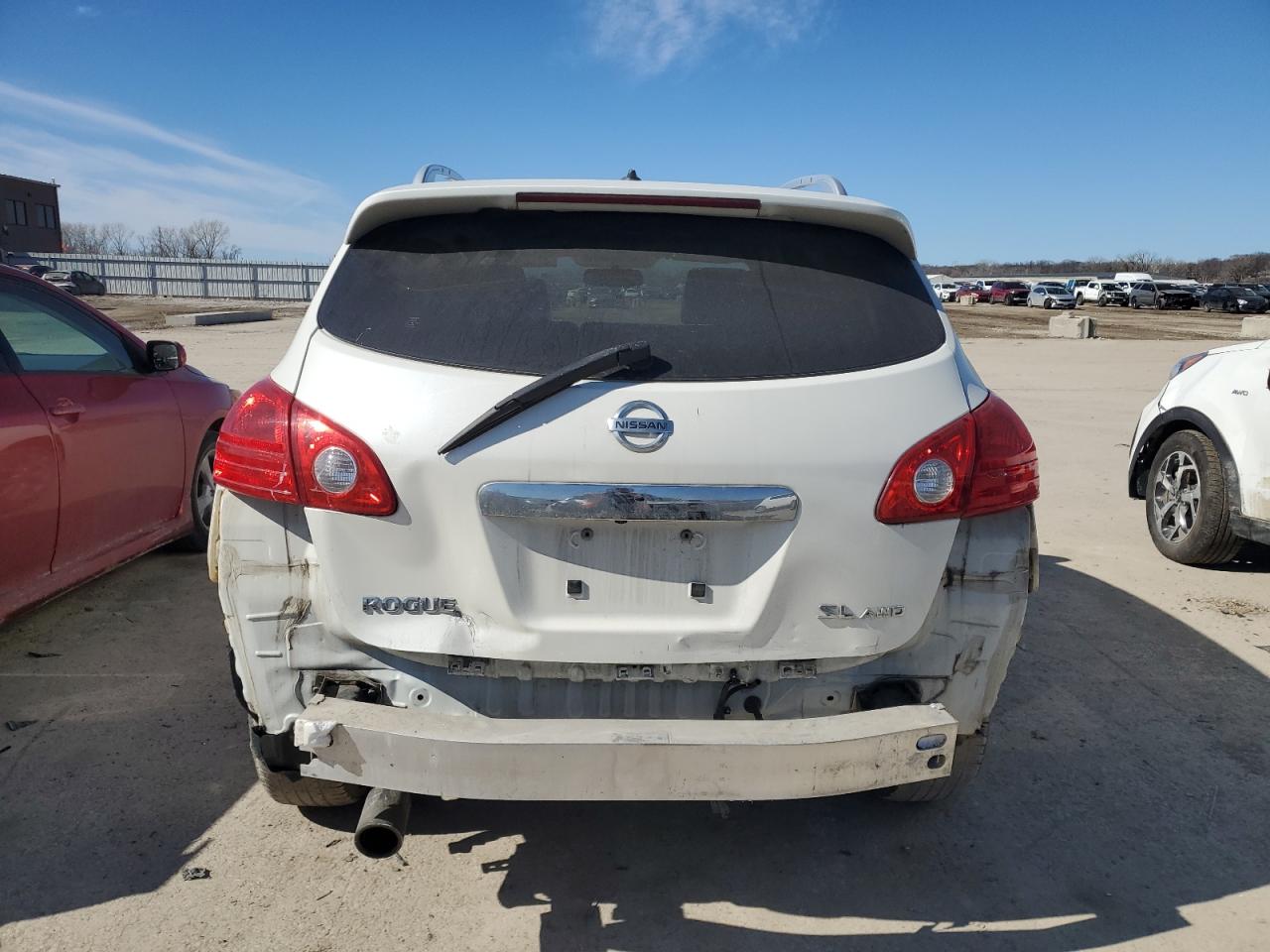 2012 Nissan Rogue VIN JN8AS5MV6CW414214 Copart auction photo, front end / rear end damage thumbnail 6