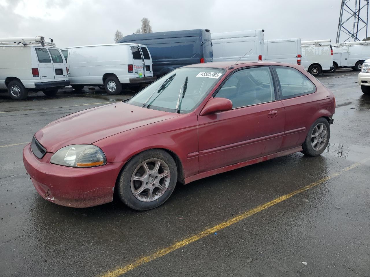 1998 Honda Civic VIN 2HGEJ6327WH100766