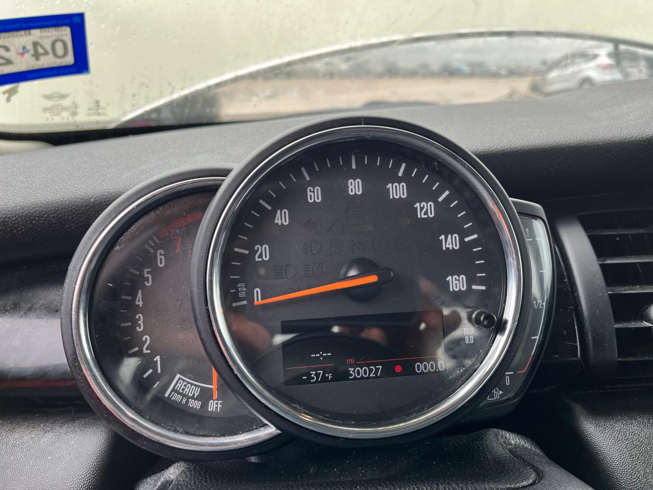 2019 MINI Cooper VIN WMWXU3C57K2H88620 Copart auction photo, front end / stripped damage thumbnail 9