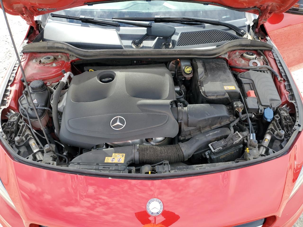 2016 Mercedes-Benz CLA-klasse VIN WDDSJ4EB8GN378996 Copart auction photo, side damage thumbnail 11