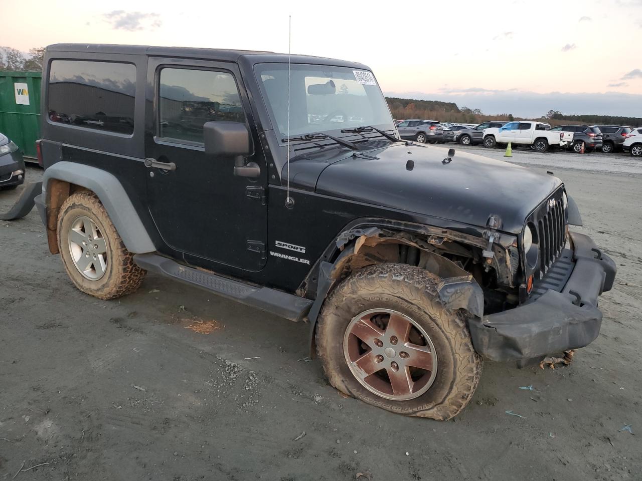 2012 Jeep Wrangler VIN 1C4AJWAG8CL100625 Copart auction photo, front end / undercarriage damage thumbnail 4