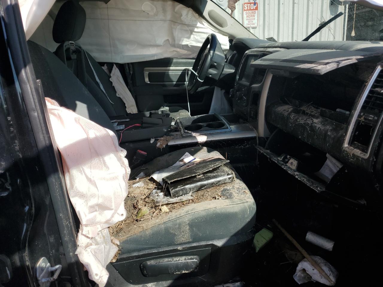 2015 RAM 1500 VIN 1C6RR6TT8FS649555 Copart auction photo, rollover damage thumbnail 7